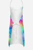 Pomeranian Hippie Dawg Apron Cooking Kitchen Server Baking Crafts Gardening for Adult Women Men, Unisex, Large, Multicolor