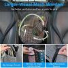 Waterproof Pet Dog Car Back Seat Cover with Storage Bag
