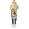 Corgi Luau Apron Cooking Kitchen Server Baking Crafts Gardening for Adult Women Men, Unisex, Large, Multicolor