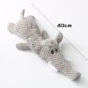 Plush Cartoon Puppy Dog Toy Pet Dog Chew Squeak Toys For Small Dogs Teeth Grinding Pet Products Dog Accessories