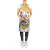 NEW Pit Bull Terrier Luau Apron Cooking Kitchen Server Baking Crafts Gardening for Adult Women Men, Unisex, Large, Multicolor